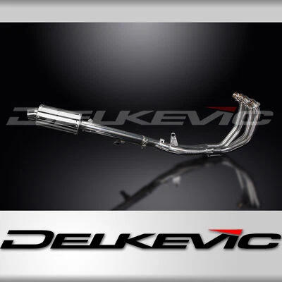 Honda CBR600 F4 1999-2000 Full Exhaust 4-1 9" Oval Stainless Muffler - Image 1 of 4