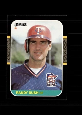 1987 Donruss - Randy Bush #441 - Image 1 of 2