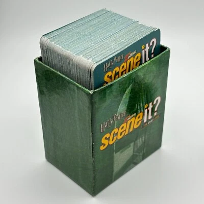 Scene It Harry Potter 2nd Edition 160 Question Cards 2007 Replacement Pieces - Image 1 of 2