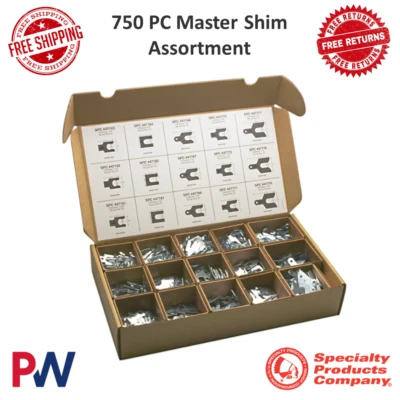 SPC Performance | Master Shim Assortment 750 Pieces Universal Fit #47700 — 第 1/4 张图片