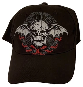 Cappello berretto baseball cotone aderente flessibile moda stampa teschio - Foto 1 di 3