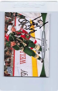 Cubierta superior #112 2011/12 automático firmado por Marek Zidlicky Wild *J8175 - Imagen 1 de 2