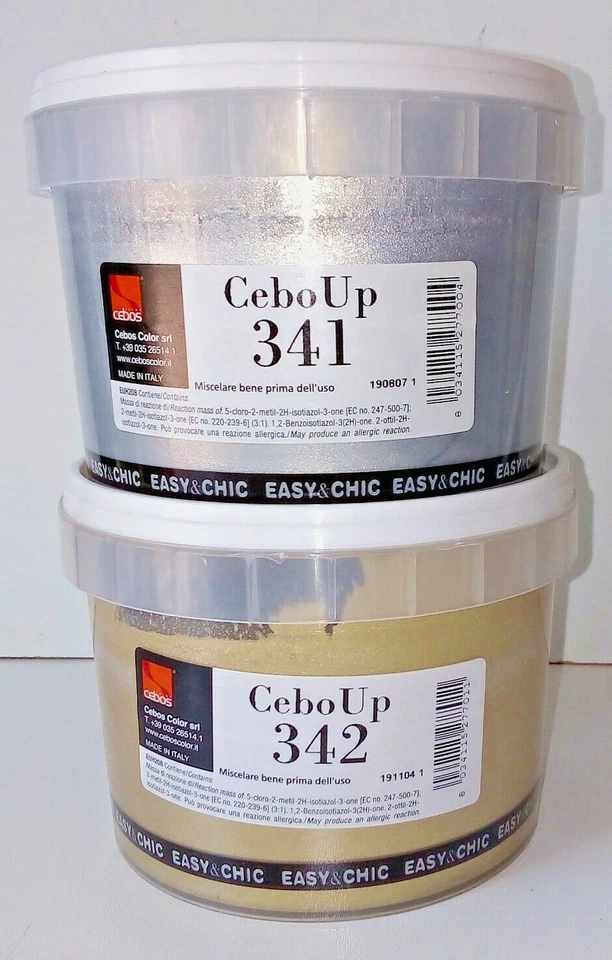 CEBO UP Additivo in Pasta Luminescente 500 ml. - 341 Argento - 342 Oro Cebos - Immagine 1 di 1