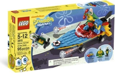 Lego Spongebob Squarepants 3815 HEROIC HEROES OF THE DEEP New Sealed Rare - Image 1 of 4