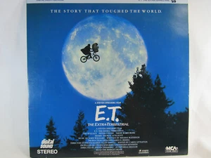 E.T. The Extra-Terrestrial Laser Disc Movie: A Steven Spielberg Film Collectible - Picture 1 of 3