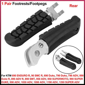 Rear Footrests/Footpegs - For KTM 690 ENDURO R, 90 SMC R, 690/790 Duke, 790 ADV - Picture 1 of 10