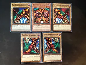 Exodia Forbidden One 5 Piece Set - LDK2 Yugioh Card N/M - Foto 1 di 2