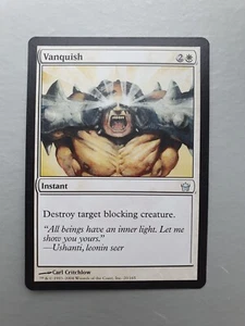 Vanquish , MTG Fifth Dawn (2004). Uncommon White Instant NM - Picture 1 of 2