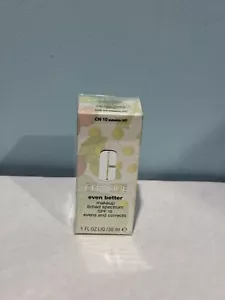 CLINIQUE Even Better Makeup Broad Spectrum SPF 15 ~CN 10 Alabaster 1oz /30ml. - Picture 1 of 1