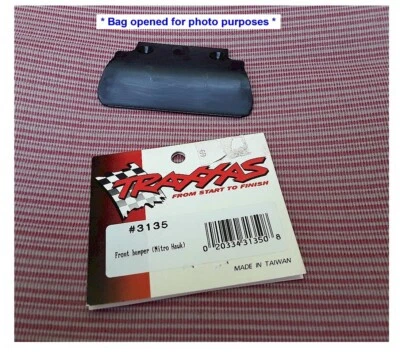 1x Vintage RC Car Truck Traxxas 3135 Front Bumper Nitro Hawk Old Stock OEM New - Image 1 of 4