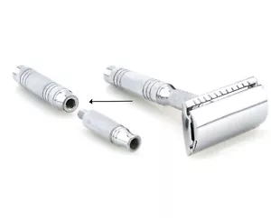 Double Edge Safety Razor-Travel razor for Wet Classic Shaving, Men - Picture 1 of 10