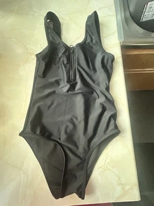 Girls Black New Look Swimming Costume Age 9 - Picture 1 of 1