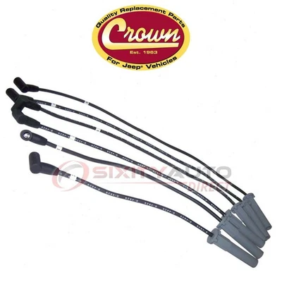 Crown Automotive Spark Plug Wire Set for 1996-2013 Chrysler Town & Country av - Image 1 of 4