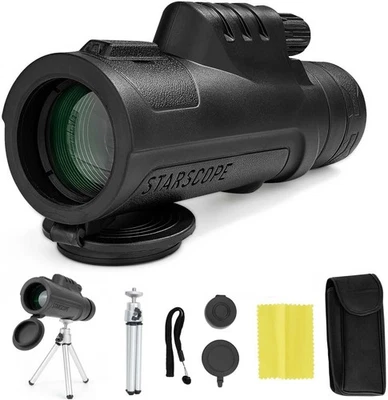 Starscope Monocular Telescope G3 Essential Bundle - 10x42 Monoculars for Adults - Image 1 of 4