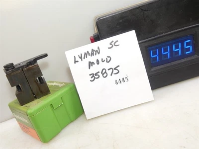#4445 Lyman Single cavity bullet mold 35875 357/38 200 GR 38 STEVENS .38 MAYNARD - Image 1 of 4
