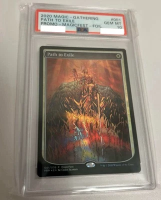 PSA10 MTG Path to Exile Magic Fest Cards Foil GEM MINT - Image 1 of 2