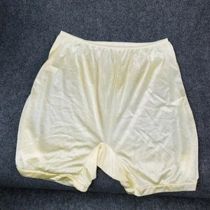 Vtg Silky Satin Sheer Nylon Gusset Pettipants Sz 12 Bloomers Slip Panty Short - Picture 1 of 11
