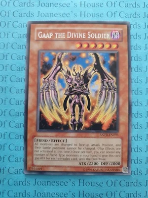 ANPR-EN096 Gaap the Divine Soldier Rare Yu-Gi-Oh Card Unl New - Image 1 of 4