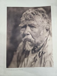 Edward Sheriff Curtis "Diegueno of Capitan Grande" Original Fotogravurplatte - Bild 1 von 6