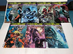 DC COMICS BATMAN JAHR DES SCHURKEN MIX SET 7 UNGELESENE 3D FAST NEUWERTIG/MT COMICS - Bild 1 von 1
