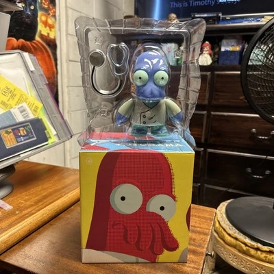 Kidrobot X Futurama Blue Dr. Zoidberg SDCC 2013 Exclusive 6" Vinyl Art Toy Rare - Image 1 of 4