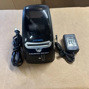 DYMO LabelWriter 450 Duo Thermal Receipt Printer 1750112 W/ AC Adapter - Picture 1 of 3