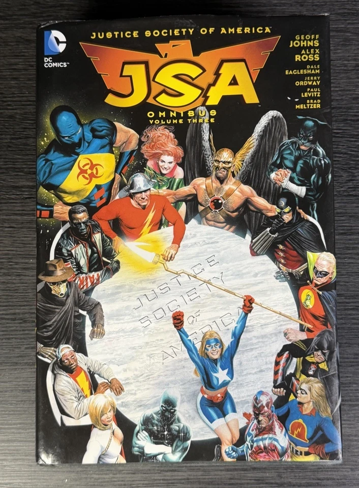 JSA Justice Society of America Omnibus HC Vol. Tapa dura mala 3 páginas limpias nítidas Foto 1 de 4