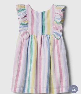 BabyGAP linen blend dress size 4- used once - Picture 1 of 3