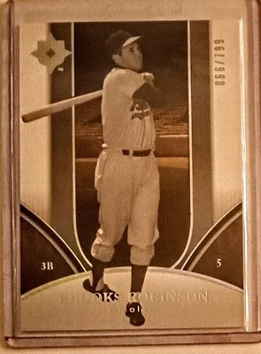 2006 Upper Deck Ultimate Collection #87 Brooks Robinson /799 Nm-Mt Orioles - Image 1 of 3