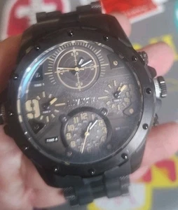 Invicta Coalition Forces Herren 4 Zeitzonen 50mm Faserband Uhr 31140 (sauber) - Bild 1 von 11