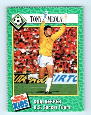 Tony Meola US Soccer Team 1990 Sports Illustrated for Kids Card #159 - Image 1 of 2