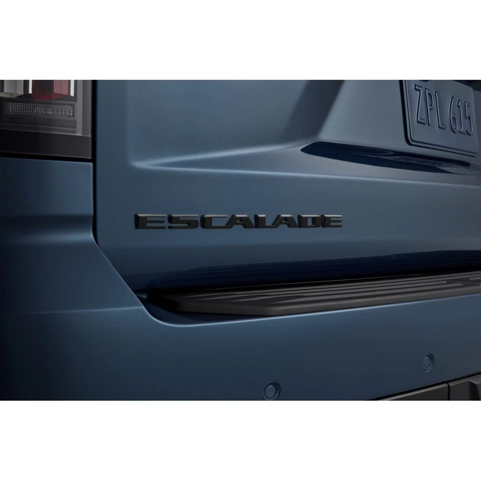 New OEM Escalade Emblems in Black '21-'25 Cadillac Escalade 85053409 Ships Free - Image 1 of 1