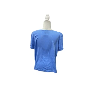 Metropolitan Women's Blue Tee Shirt - Size M - Casual Top - Picture 1 of 2