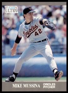 1991 Ultra Update #U4 Mike Mussina RC