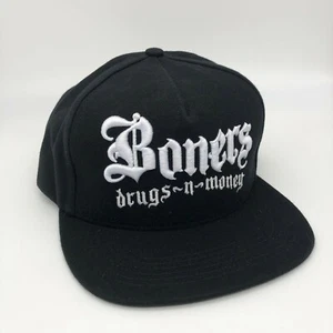 New UNIF Black "Boners Drugs n Money" Hat - Picture 1 of 8