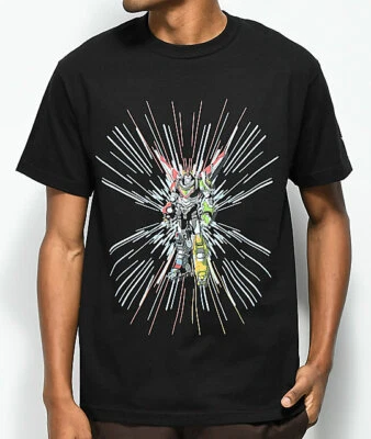 Camiseta BROOKLYN PROJECTS Voltron Power Force Negra Para Hombre XL Equipo Leones Foto 1 de 4