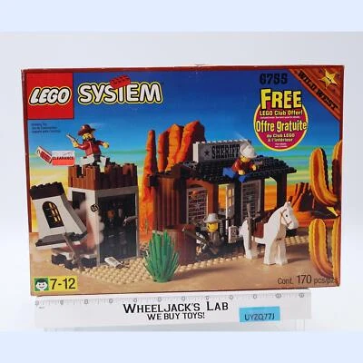 Lego #6755 Sheriff's Lock-Up Wild West 1996 nuevo sellado Foto 1 de 4