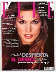 ELLE Spain Magazine No.99 December 1994 - CINDY CRAWFORD - Bild 1 von 10