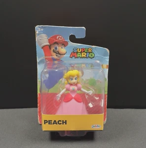 Figura de Acción Nintendo Super Mario 2022 JAKKS Princess Peach 2.5" NUEVA DMG Caja A2 - Imagen 1 de 14