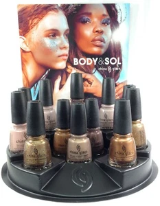 China Glaze Nail Lacquer - BODY & SOL 2019 Collection - Pick Your Color .5oz - Picture 1 of 9