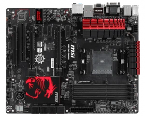 MSI A88X-G45 GAMING motherboard AMD A88X Socket FM2+ DDR3 ATX VGA HDMI DVI-D - Afbeelding 1 van 4