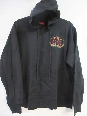 GUNS n' ROSES BANDA CON LICENCIA CONCIERTO MÚSICA CREMALLERA SUDADERA CON CAPUCHA 2XL / XXL Foto 1 de 4