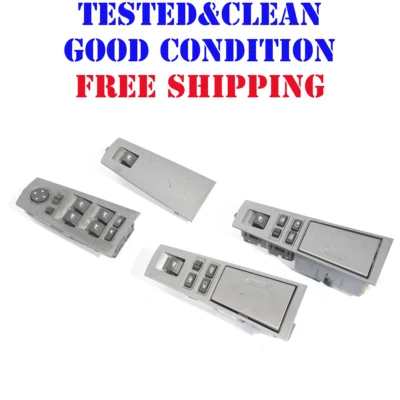 2006 - 2008 BMW 750Li WINDOW CONTROL SWITCH FRONT & REAR SET OF 4 OEM - Image 1 of 4