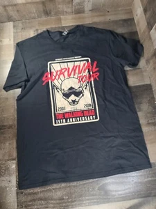 AMC The Walking Dead - 15th Anniversary Survival Tour 2018 T-Shirt - Picture 1 of 5