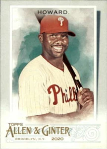 2020 Allen and Ginter #329 Ryan Howard Philadelphia Phillies SP - Picture 1 of 2