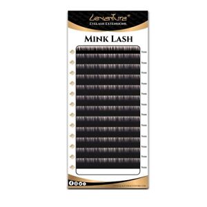 Individual Semi Permanent Eyelash Extensions Loventure® Mink Lash B C D J Curl