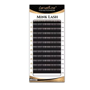 Einzelne semipermanente Wimpernverlängerungen Loventure® Nerzwimpern B C D J Curl - Bild 1 von 1