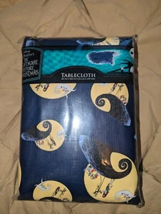 Disney The Nightmare Before Christmas DARK BLUE/PURPLE Tablecloth 60" x 102” - Picture 1 of 2