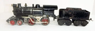 Ives #1125 4-4-0 Electric Steam Locomotive w/Tender - Image 1 of 4