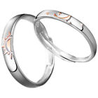  Alloy Sun Moon Ring Men and Women Wedding Rings for Him Her
